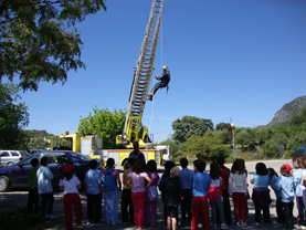 Visita al parque de Bomberos
