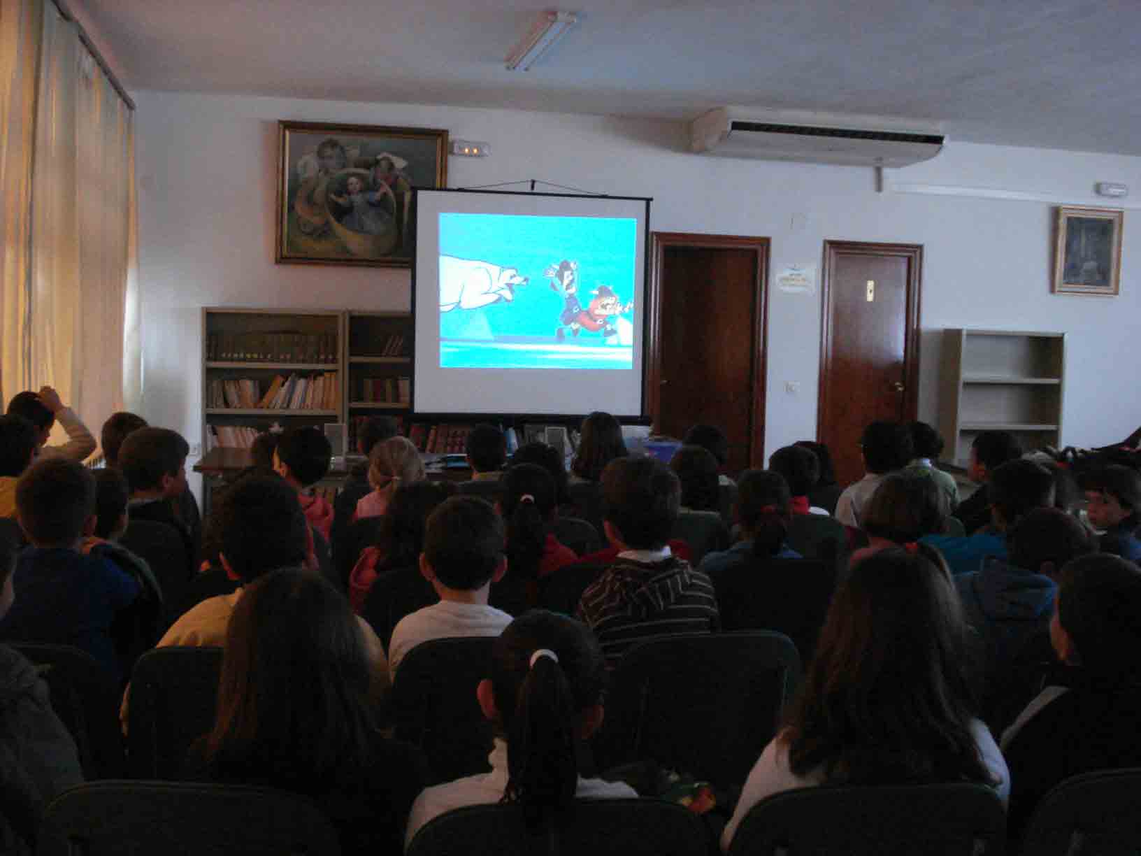 Visita a la biblioteca