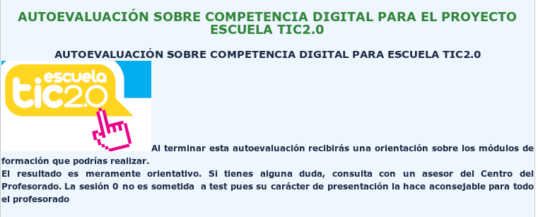 Autoevaluación digital